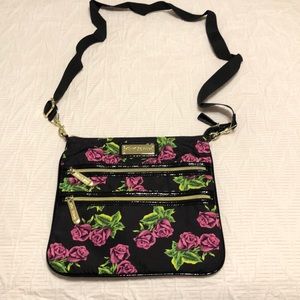 Betsey Johnson Roses Crossbody